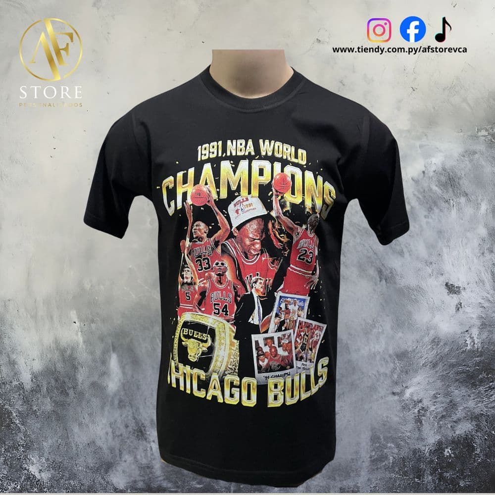REMERA BULLS ´91 CHAMPIONS