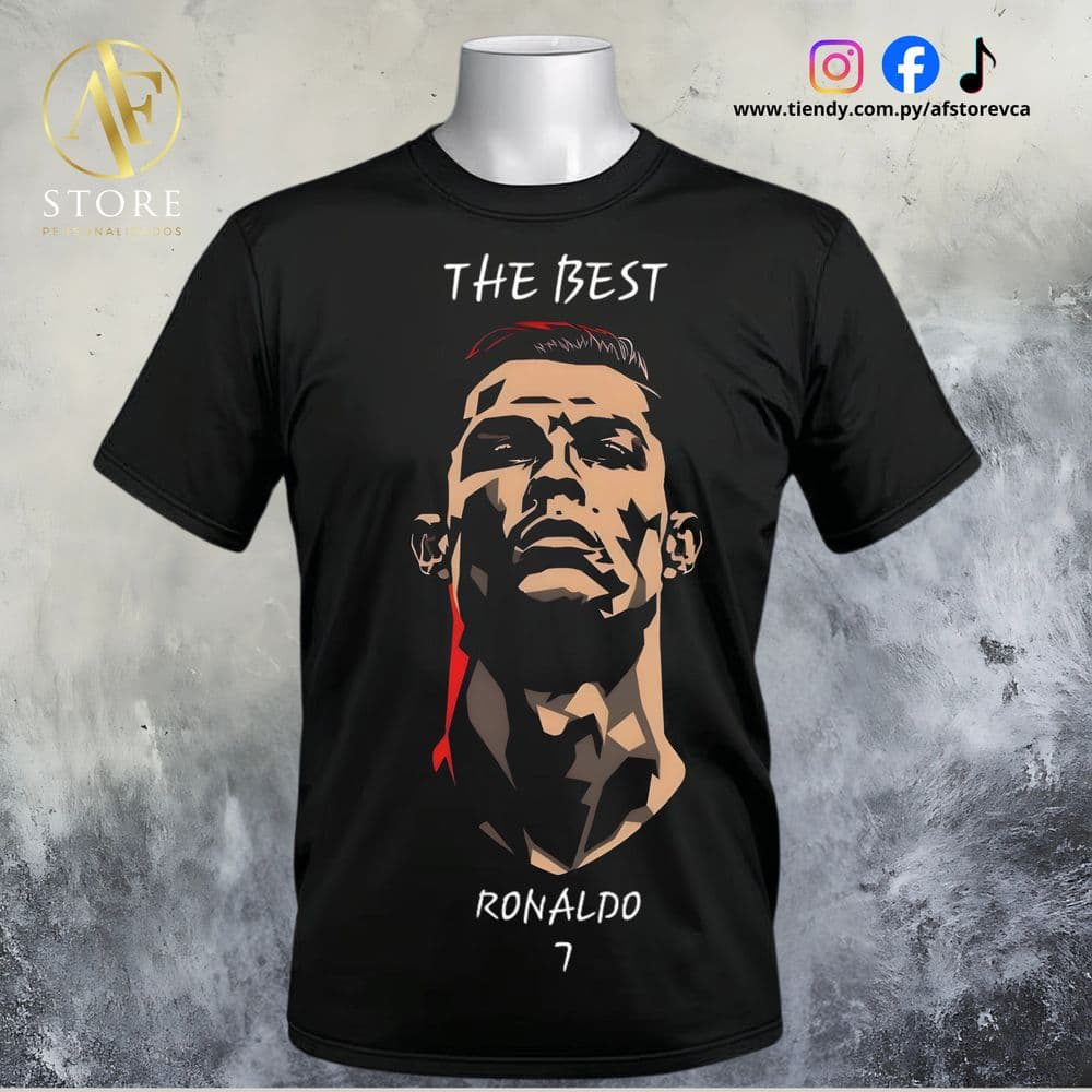 REMERA CRISTIANO RONALDO THE BEST