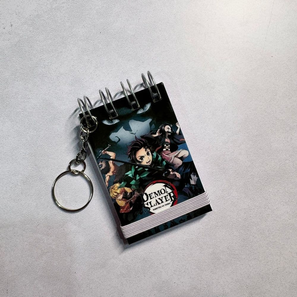 LLAVERO ANOTADOR DEMON SLAYER Cód.: LAA004
