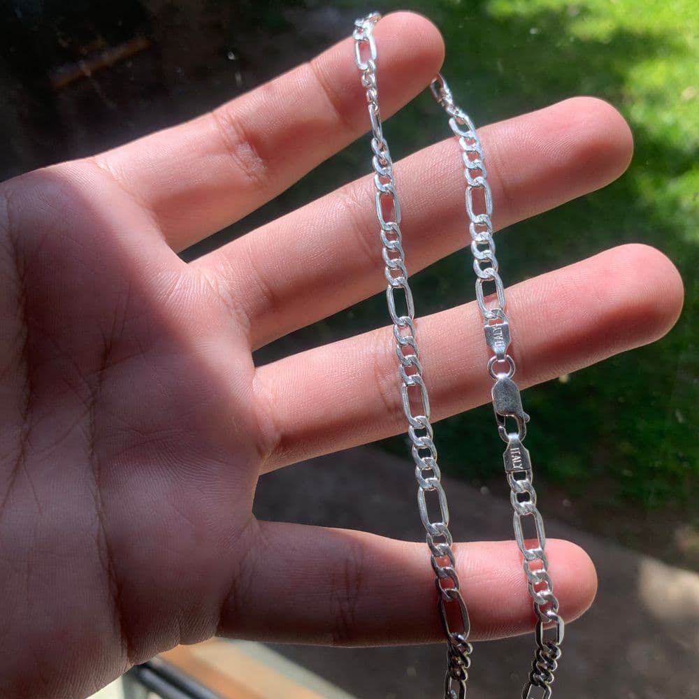 Cadena cartier de plata italiana