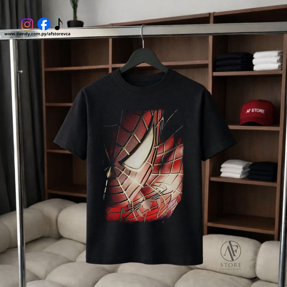 REMERA SPIDER-MAN CLASSIC MASK REFLECTION