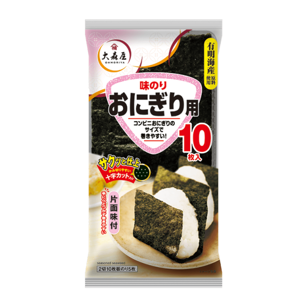 912 Onigiri Nori 10Hojas