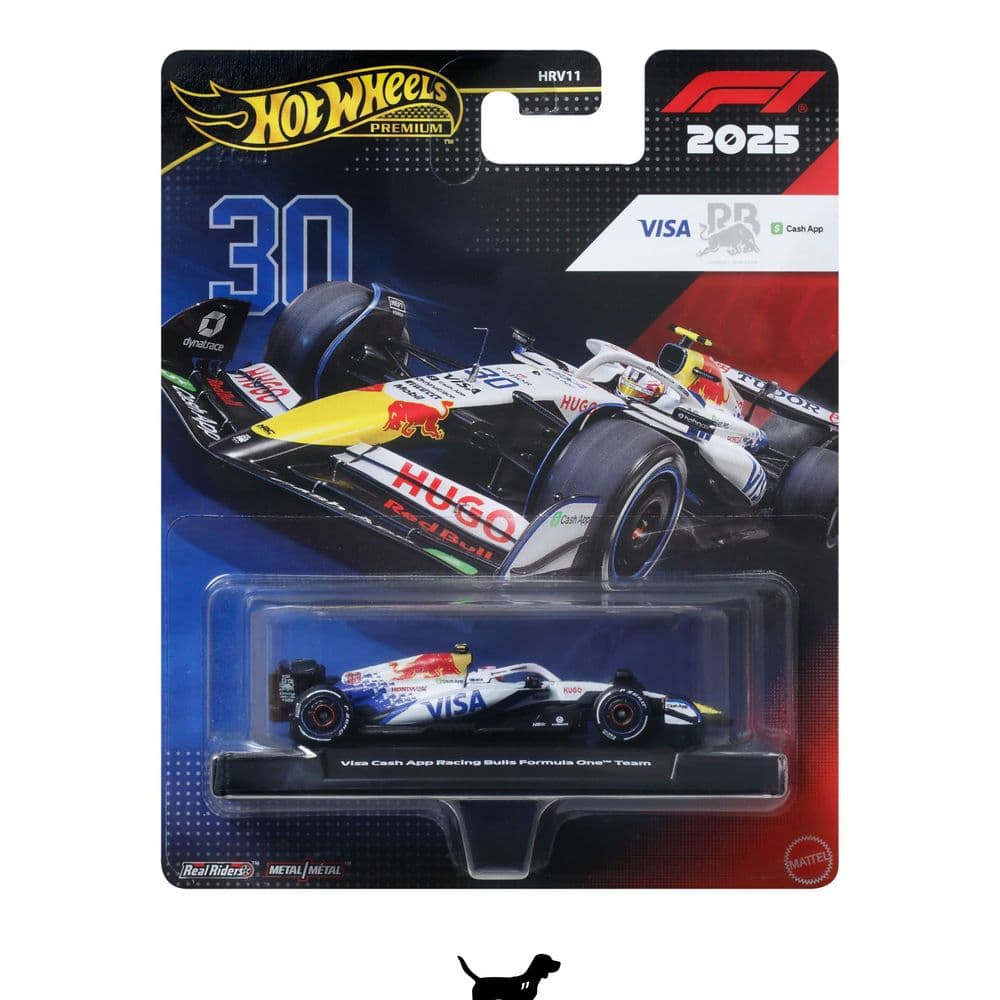 Hot Wheels Premium 2025 Fórmula 1 Visa Cash App RB F1 Team