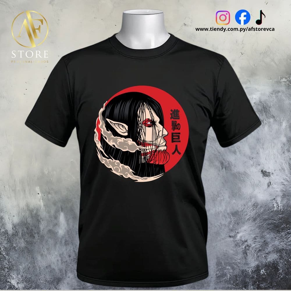 REMERA ATTACK ON TITAN EREN JAEGER