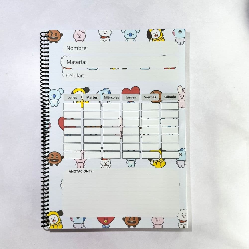 CUADERNO de BTS Cód.: CKP007