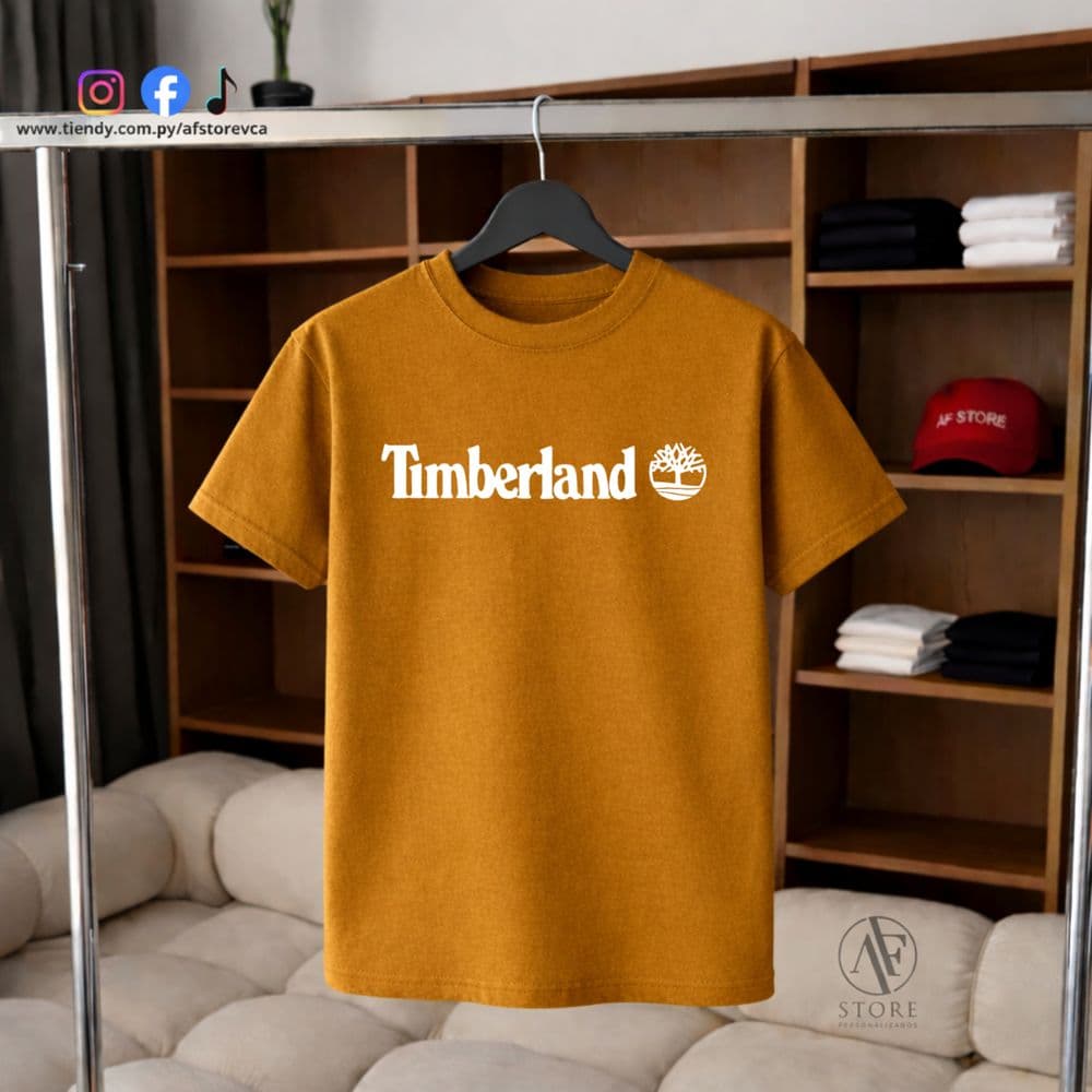TIMBERLAND LOGO BLANCO
