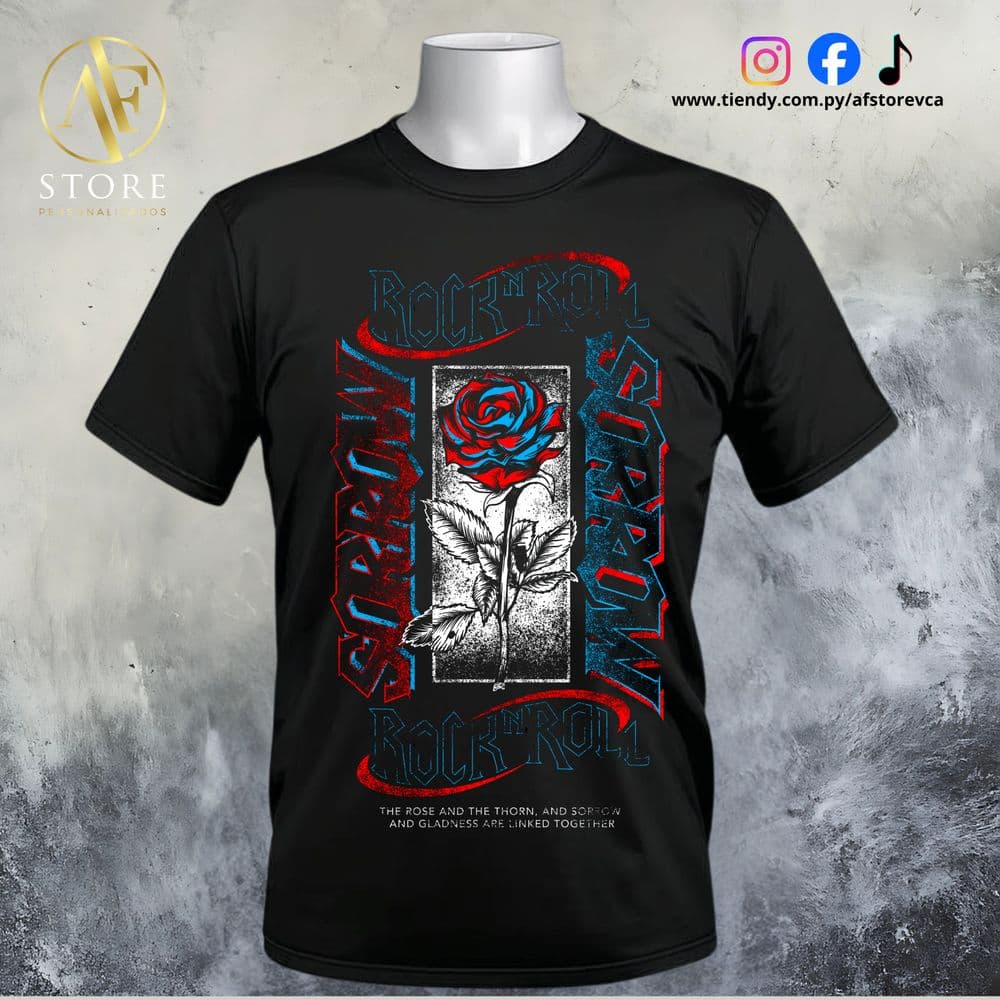 REMERA ROCK SORROW