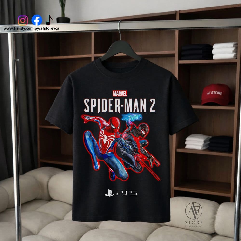 REMERA SPIDER-MAN PS5