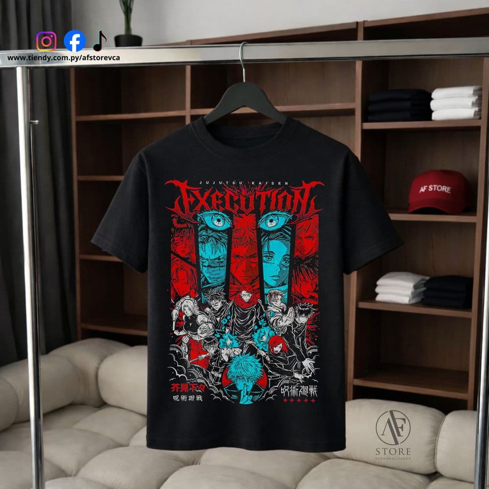 REMERA JUJUTSU KAISEN EXECUTION