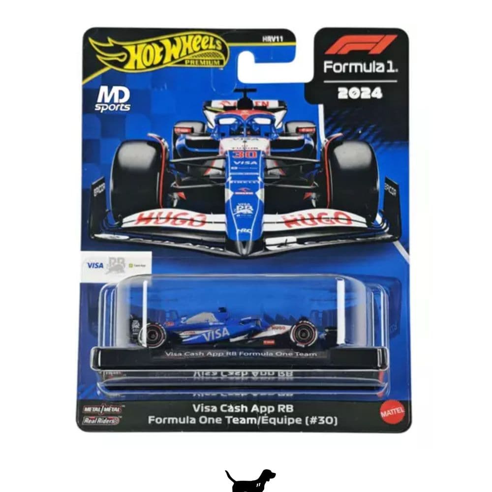 Hot Wheels Premium 2024 Fórmula 1 Visa Cash App RB F1 Team