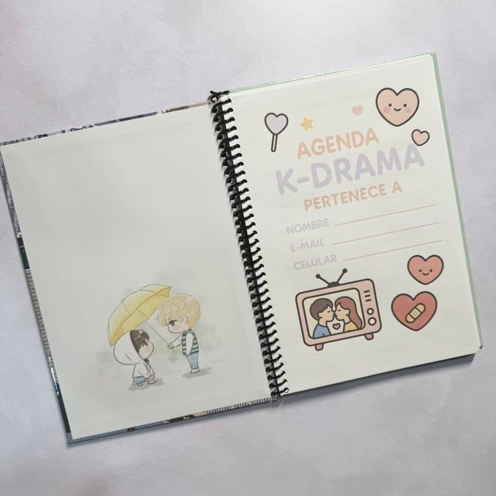 CUADERNO DE RESEÑAS DE K-DRAMA Cód. RKD005