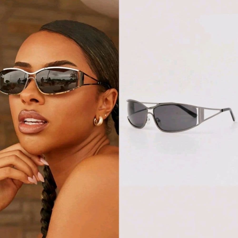 LENTES DE SOL YAMEIZE VINTAGE BLACK GUN