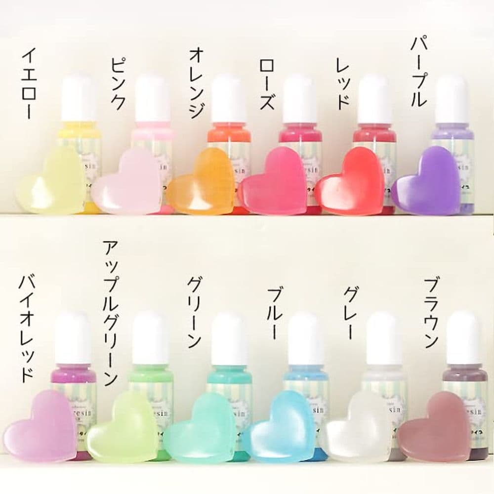 808 Resin color 10gx12colores