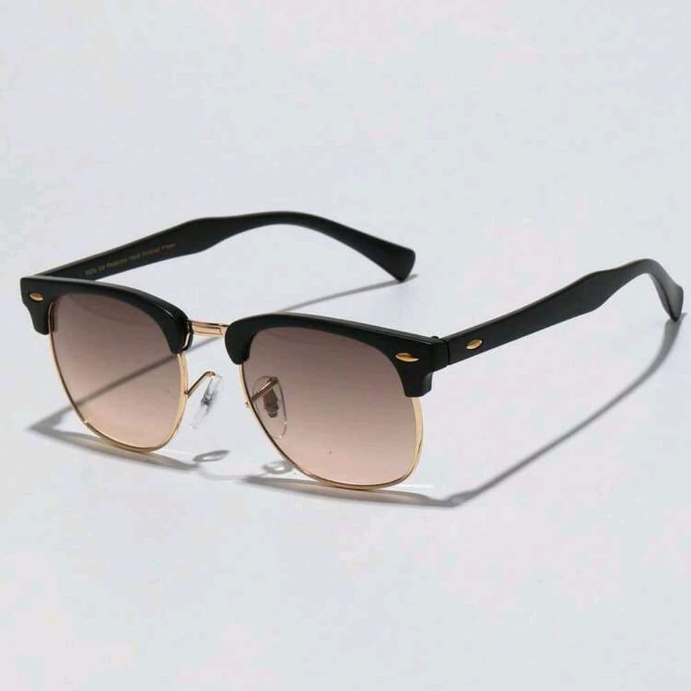 GAFAS CLUBMASTER O BROWLINE MARRON DEGRADADO