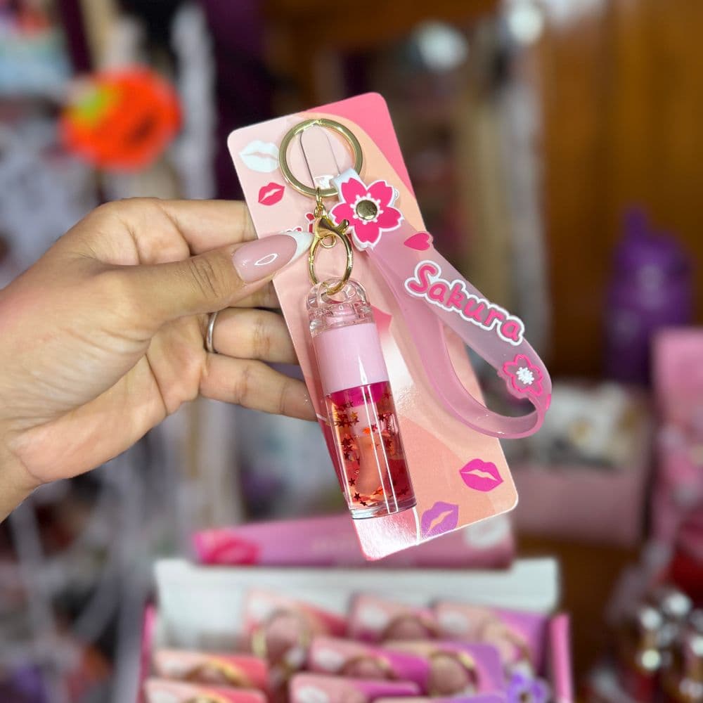Gloss con llavero 💕💄