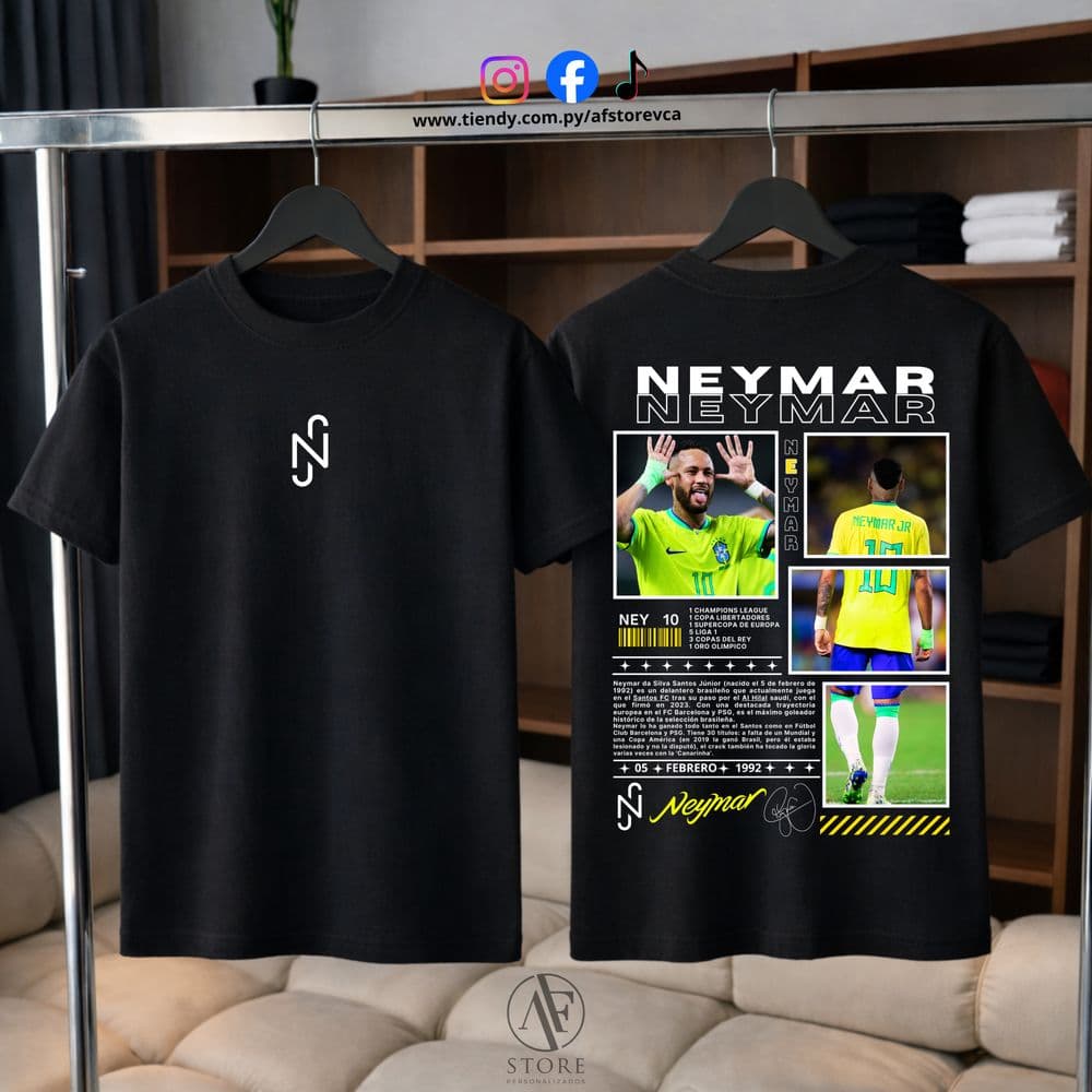 REMERA NEYMAR JR FANS EDICIÓN
