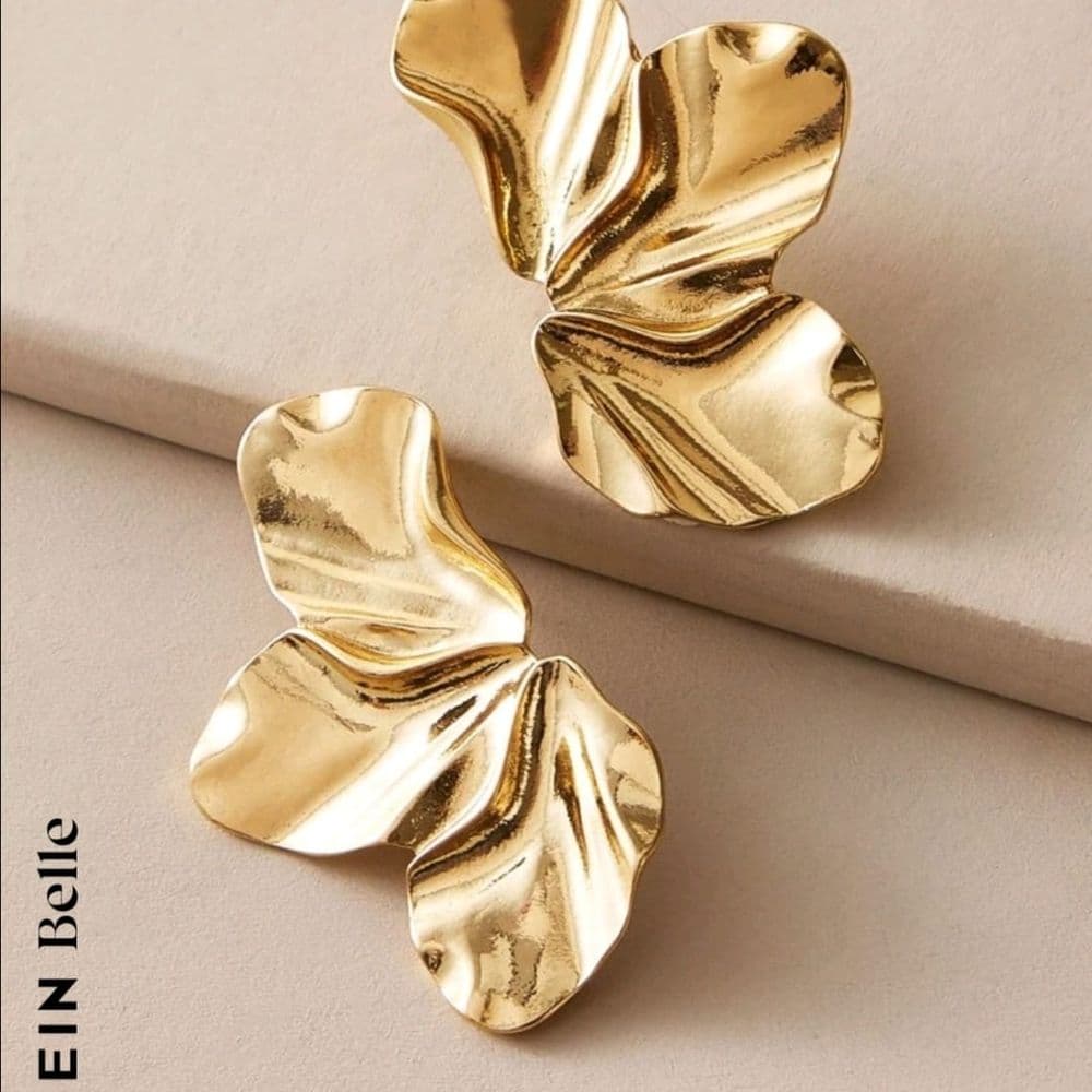 PENDIENTES MEDIA FLOR