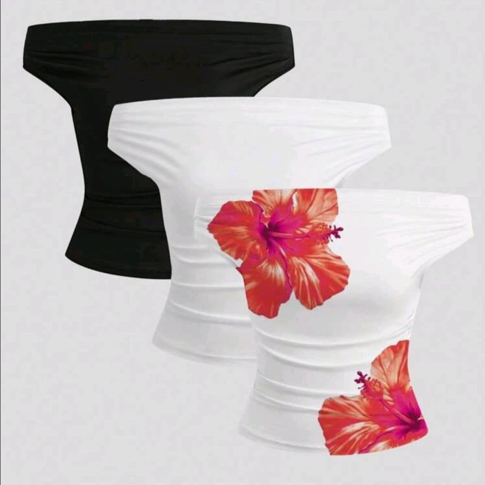 TOP HOMBROS DESCUBIERTOS TALLE G