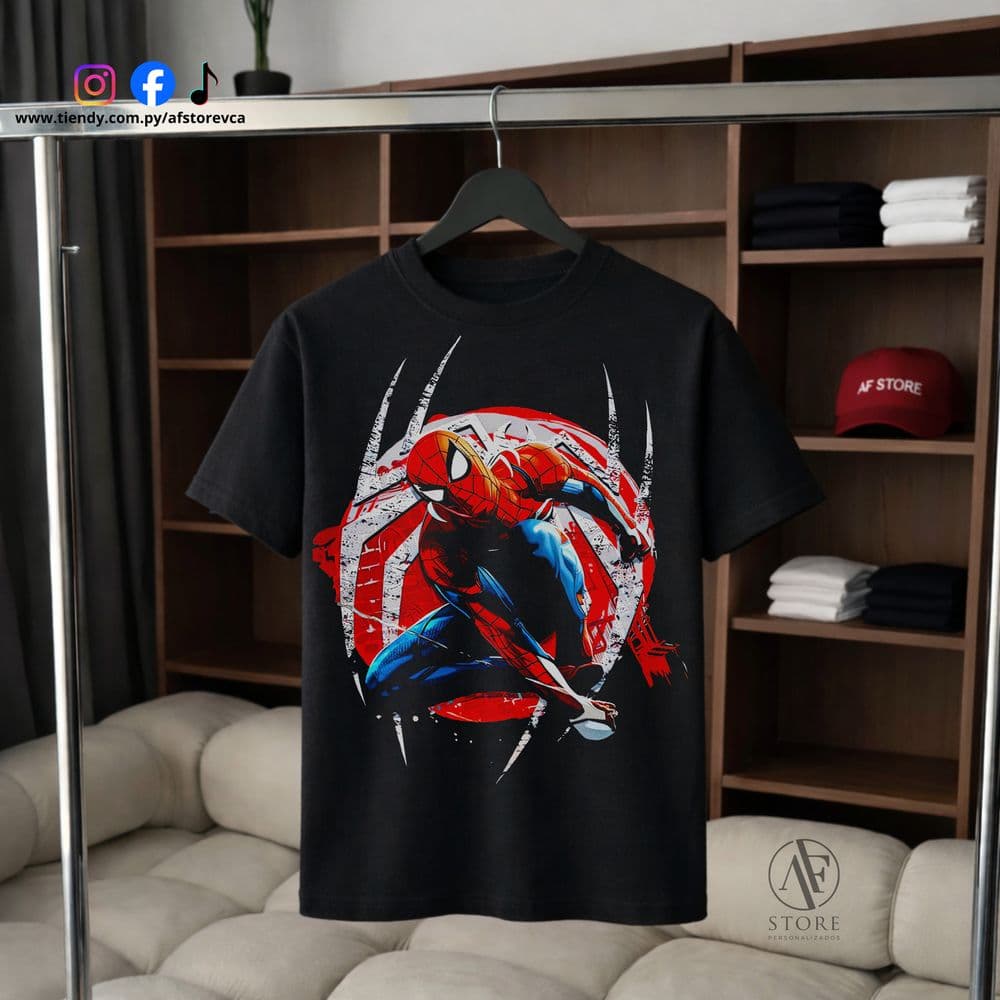REMERA SPIDER-MAN ACTION