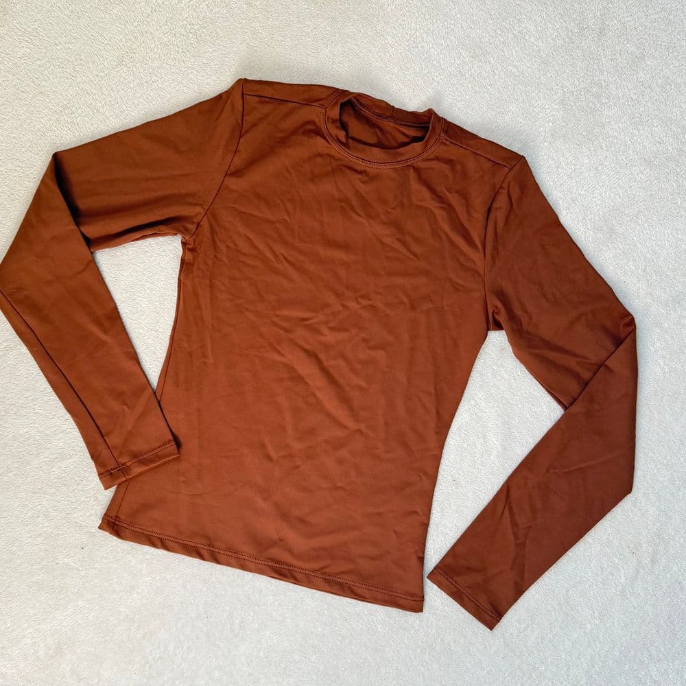 Blusa manga larga