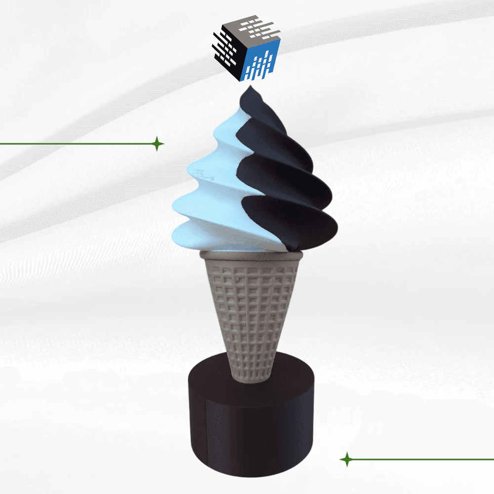 Helado Soft de 30cm para exhibidor