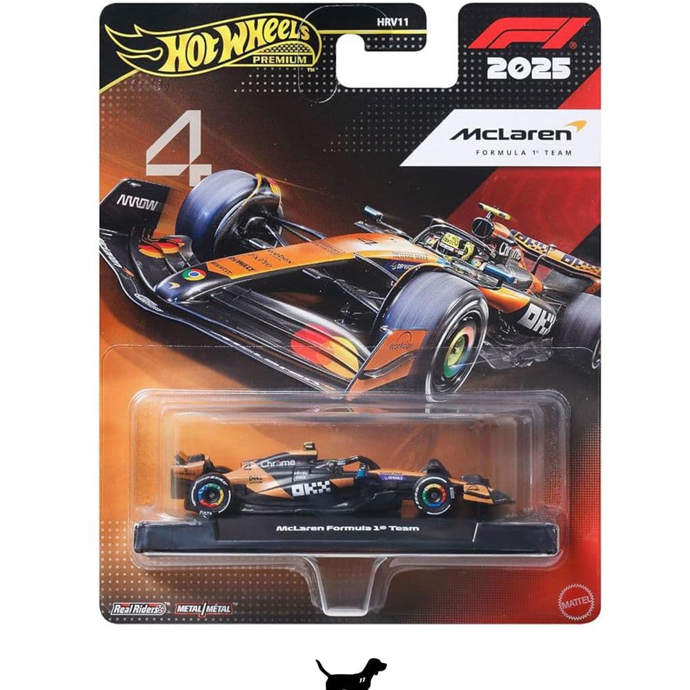 Hot Wheels Premium 2025 Fórmula 1 McLaren F1 Team