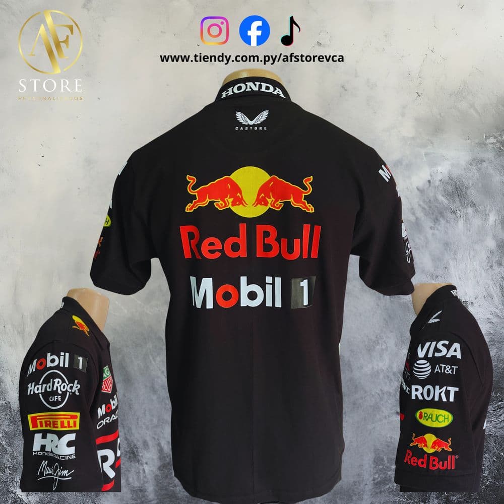 REMERA RED BULL RACING POLO 2025