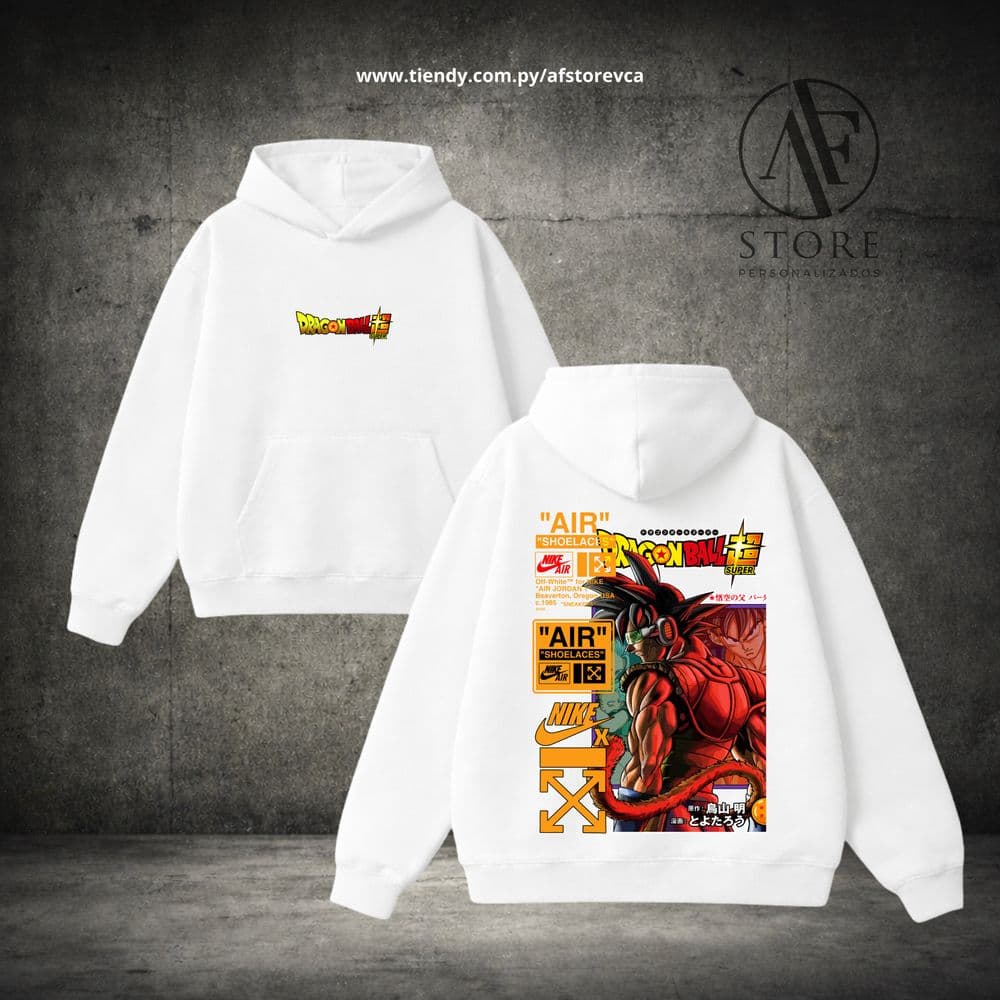 HOODIES AF DRAGON BALL- GOKU NIKE (SAIYAN EDITION)