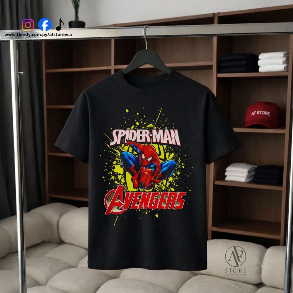 REMERA SPIDER-MAN AVENGERS