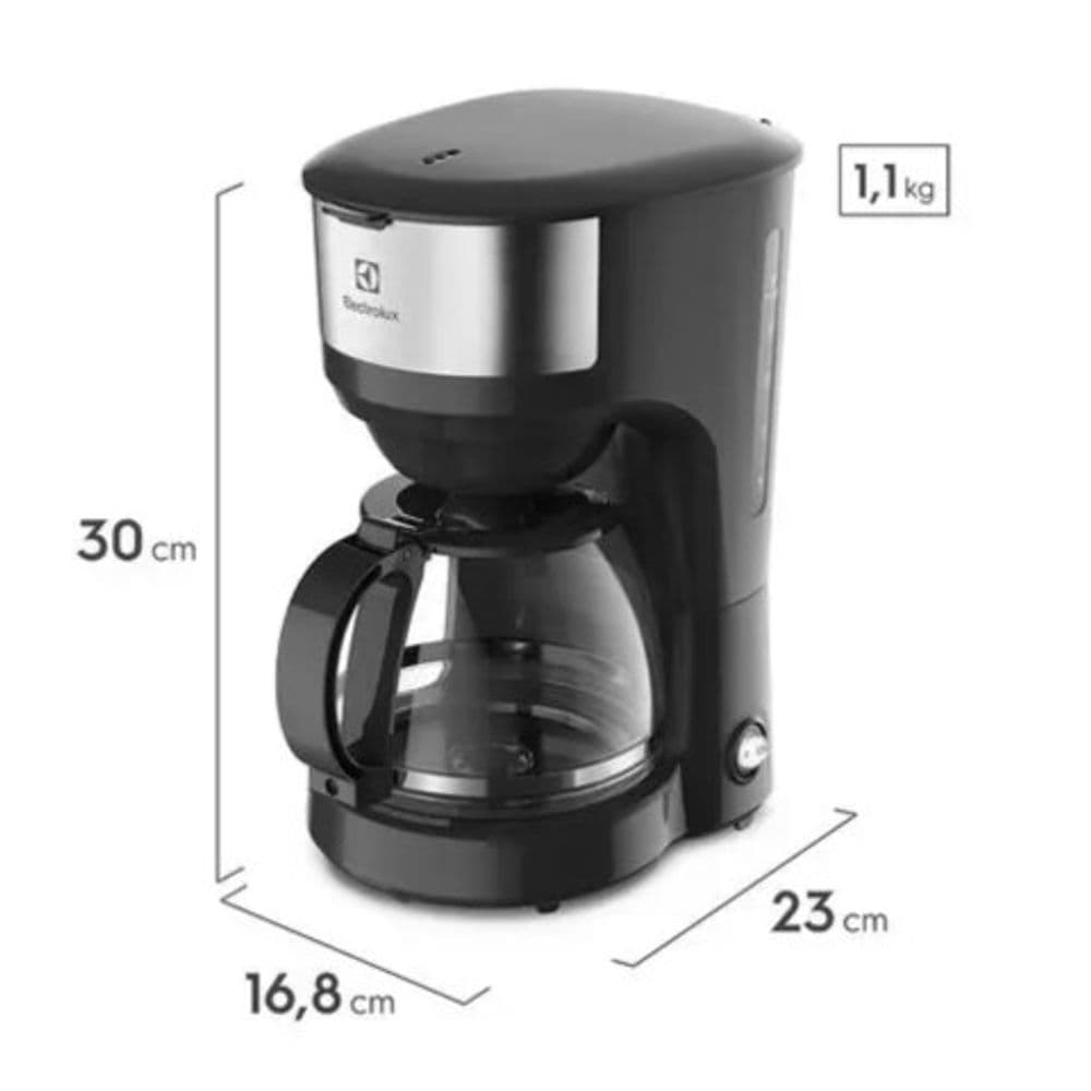 Cafetera Electrolux ECM20 1.2 Litros 30 Tazas Inox