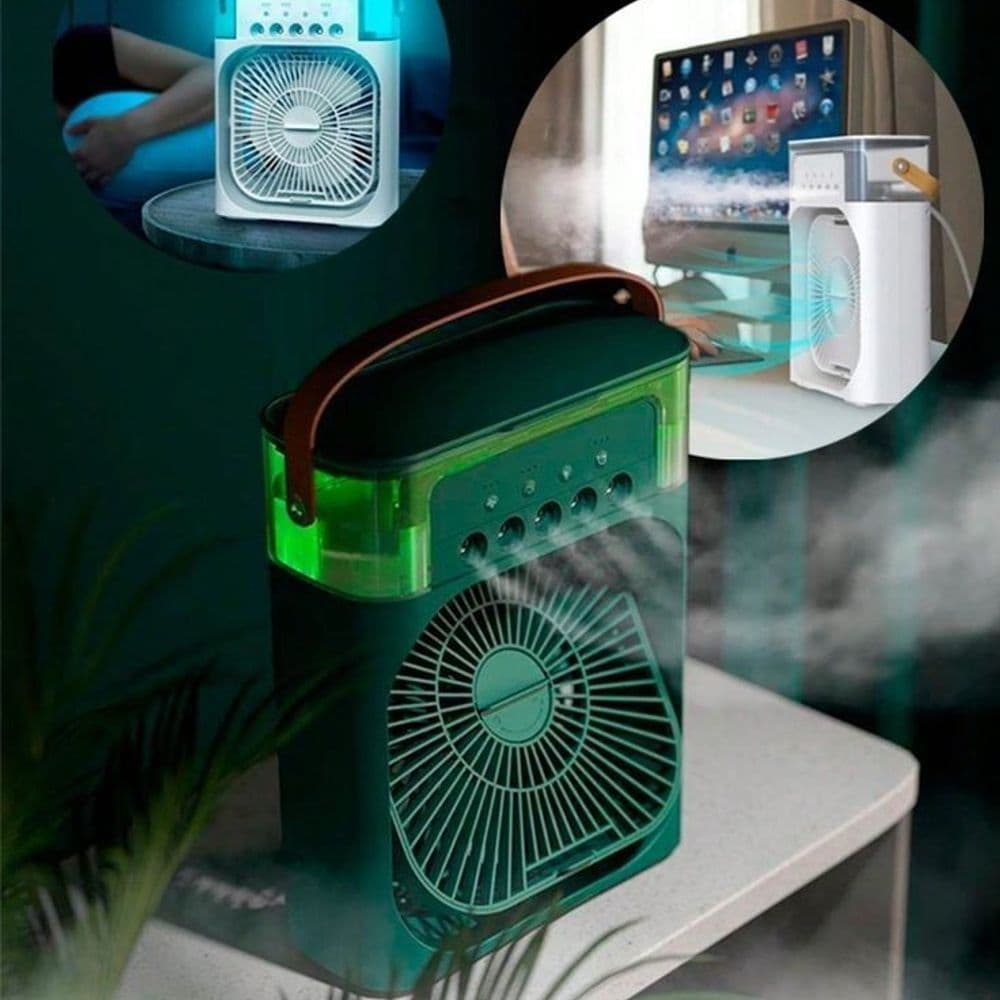 Ventilador con humidificador