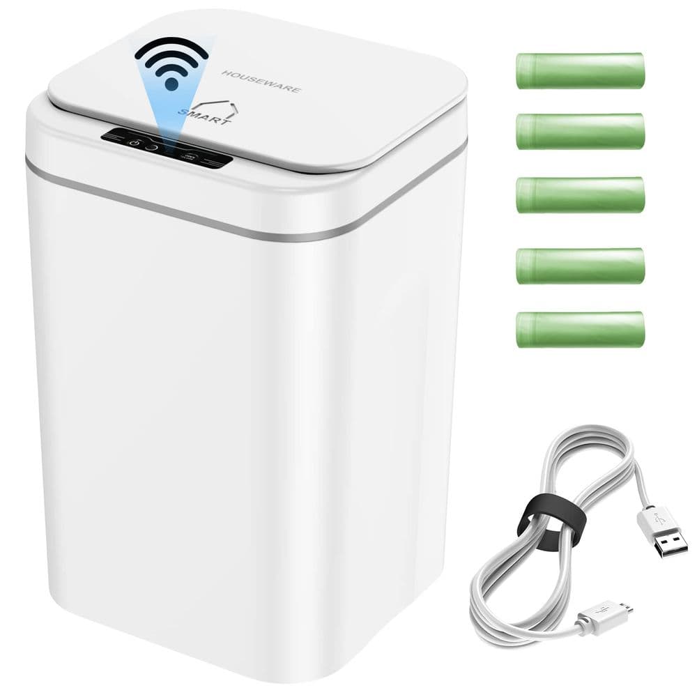 Basurero Smart con Sensor Recargable – Higiene Automática al Alcance de Tu Mano