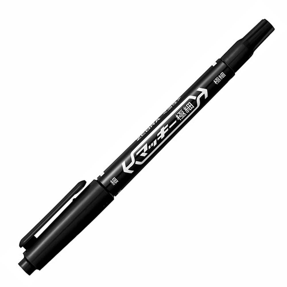 921 Marcador permanente doble negro