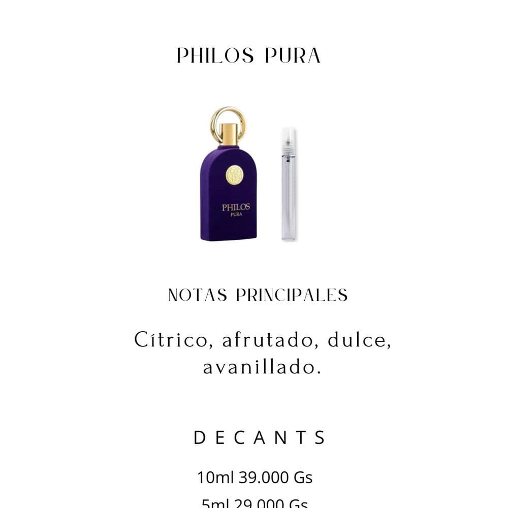 PHILOS PURA