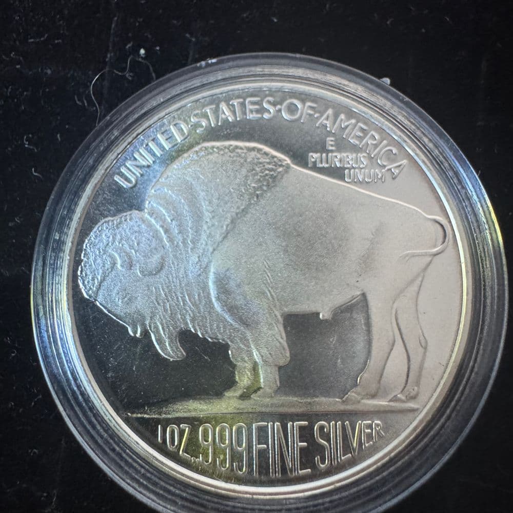 Buffalo 1 oz de plata pura .999