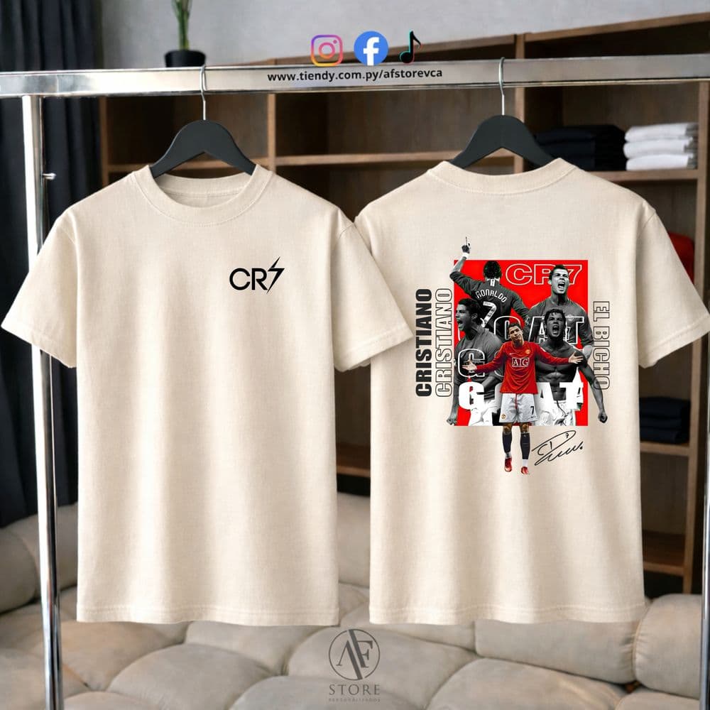 REMERA CRISTIANO RONALDO MANCHESTER