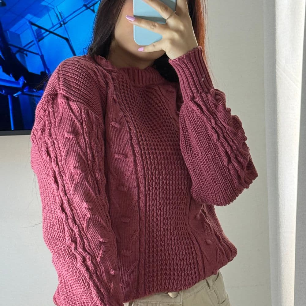 Blusa tejida