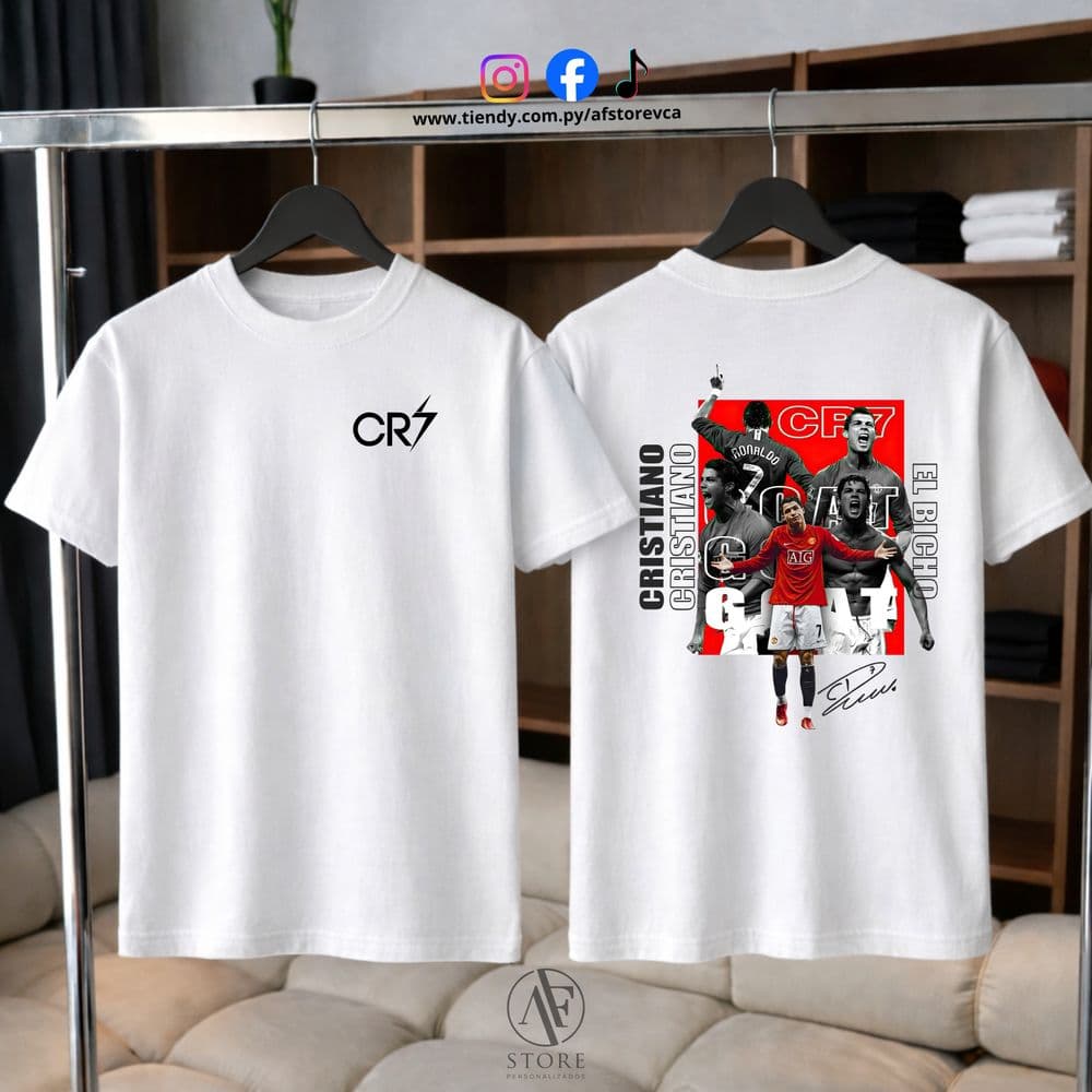 REMERA CRISTIANO RONALDO MANCHESTER