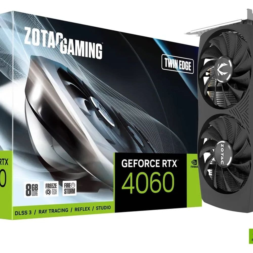 ZOTAC PLACA DE VIDEO GEFORCE RTX4060 8GB GDDR6 128BIT