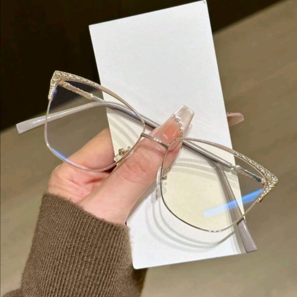 LENTES DE VISTA SIN AUMENTO CAQUI