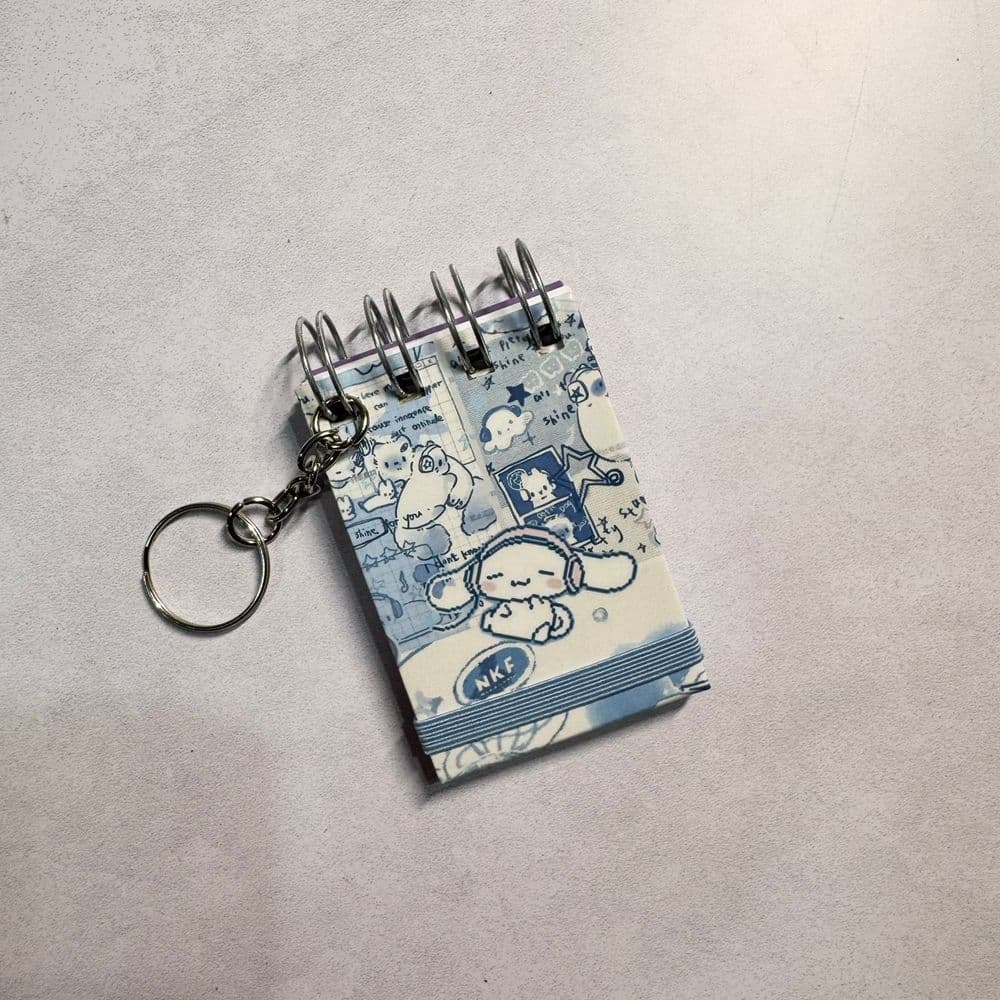 LLAVERO ANOTADOR CINNAMOROLL Cód.: LAA007