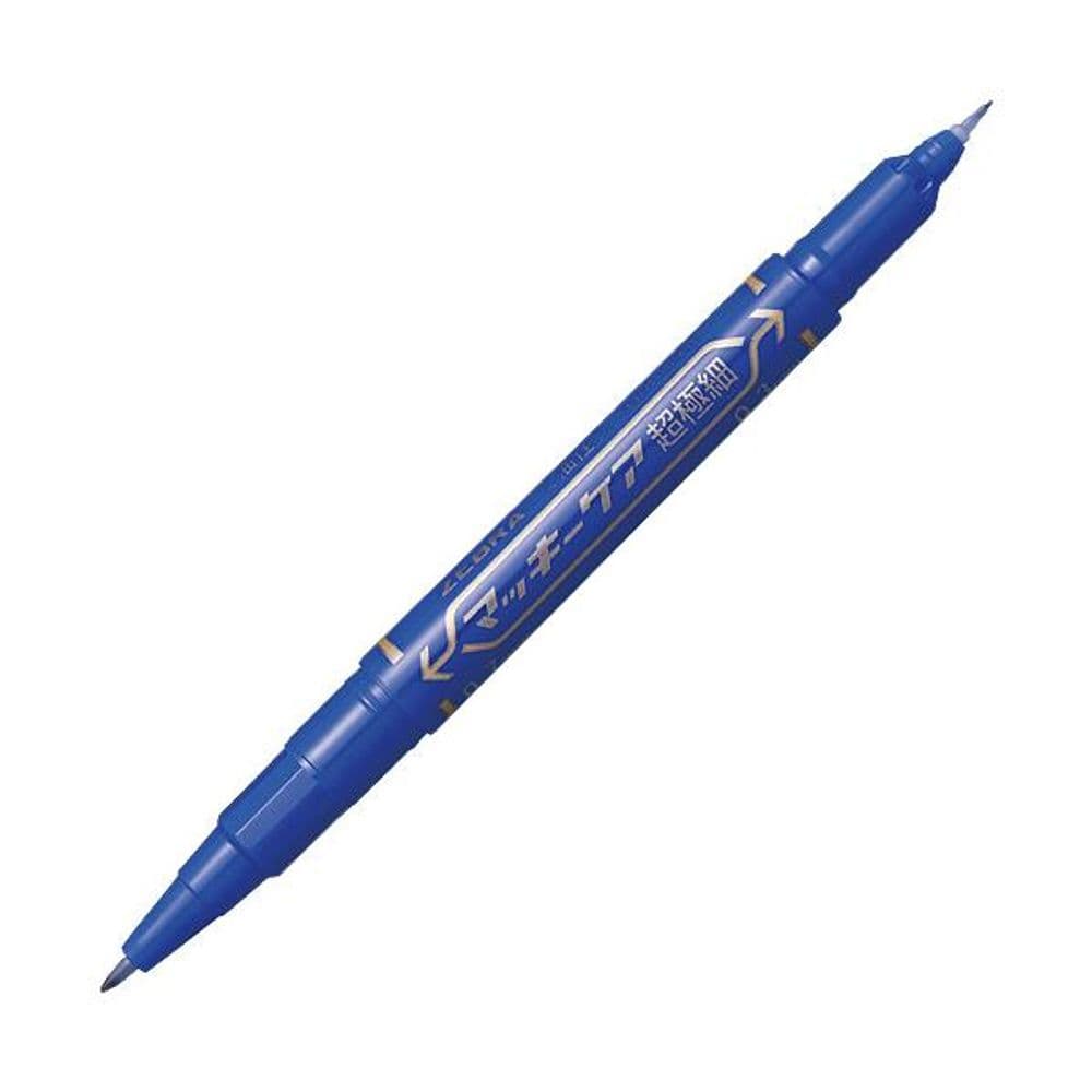 920 Marcador fino Permanente Doble(0.7mm/0.3mm) azul