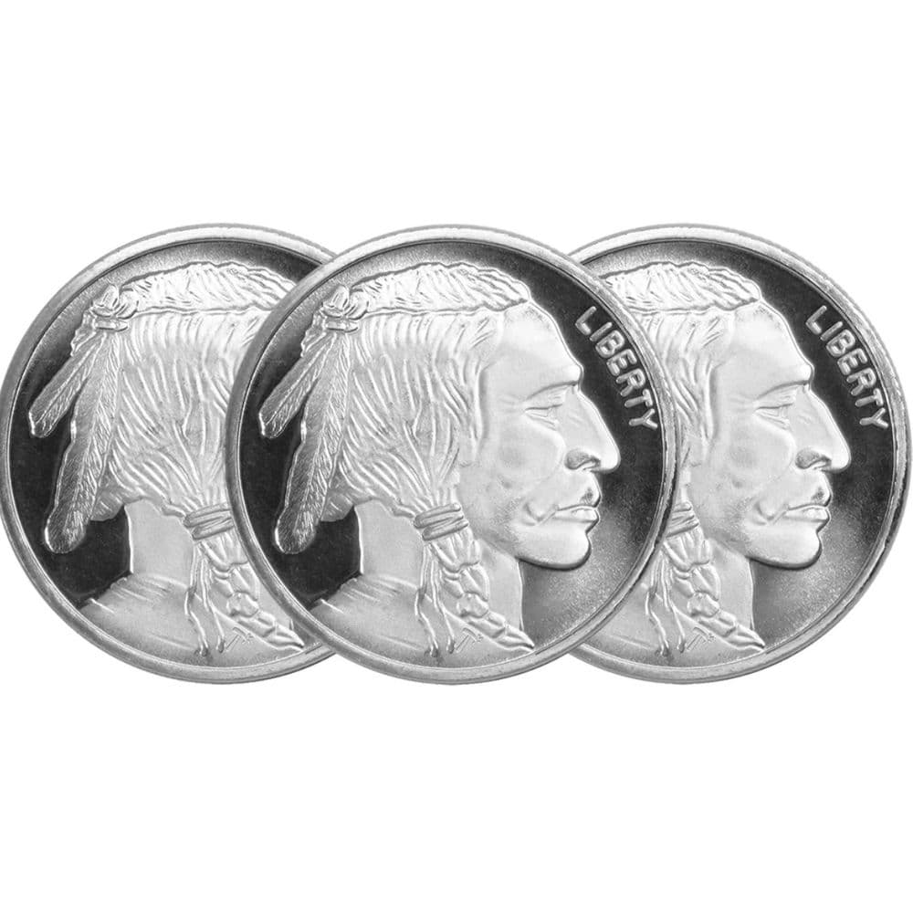 Buffalo 1 oz de plata pura .999