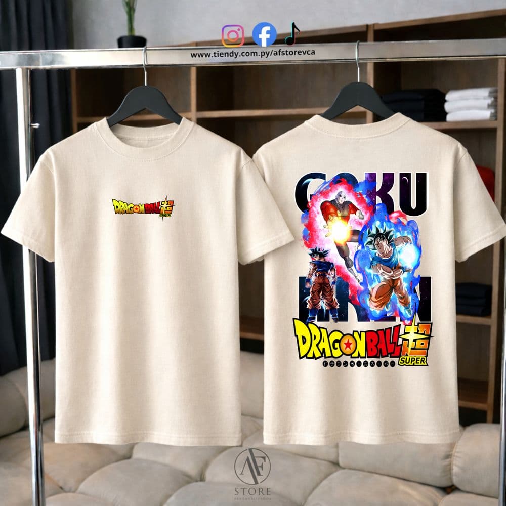 REMERA AF DRAGON BALL- GOKU VS JIREN (SAIYAN EDITION)