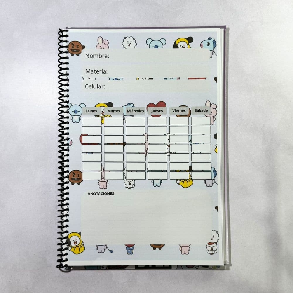 CUADERNO de BTS Cód.: CKP013
