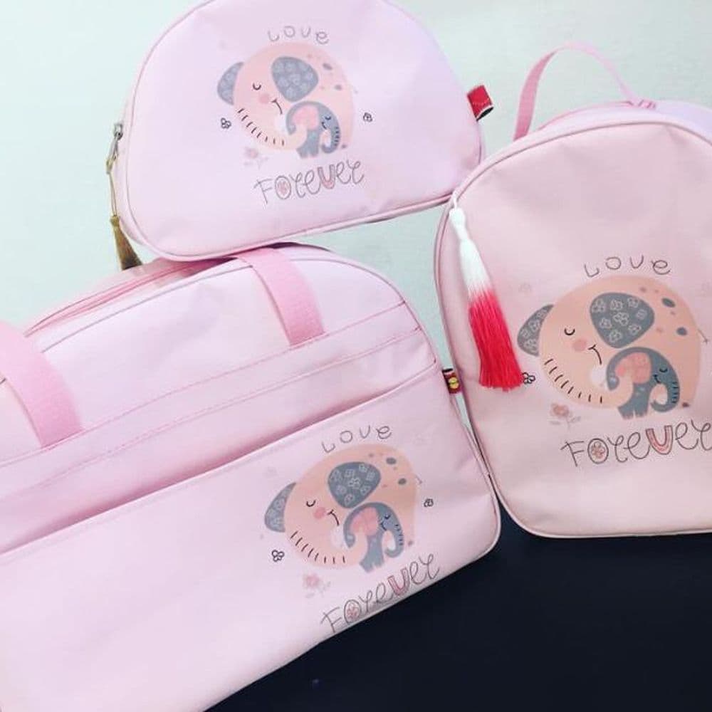 Bolso maternal niña