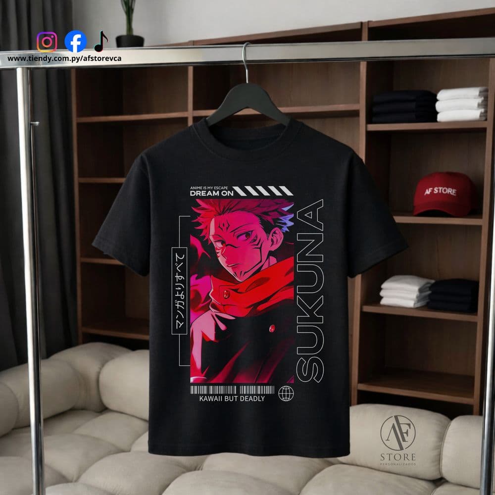 REMERA JUJUTSU KAISEN SUKUNA 6