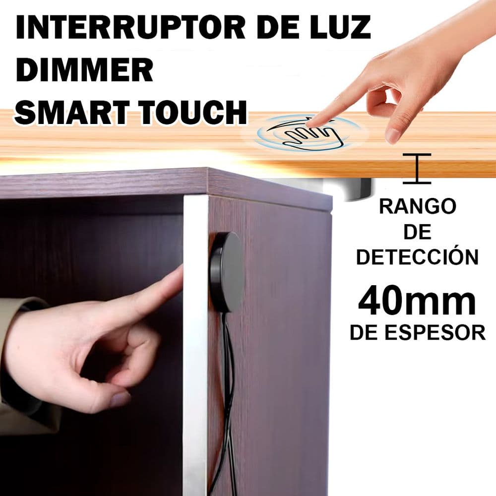 Interruptor Táctil Sensor p/ muebles