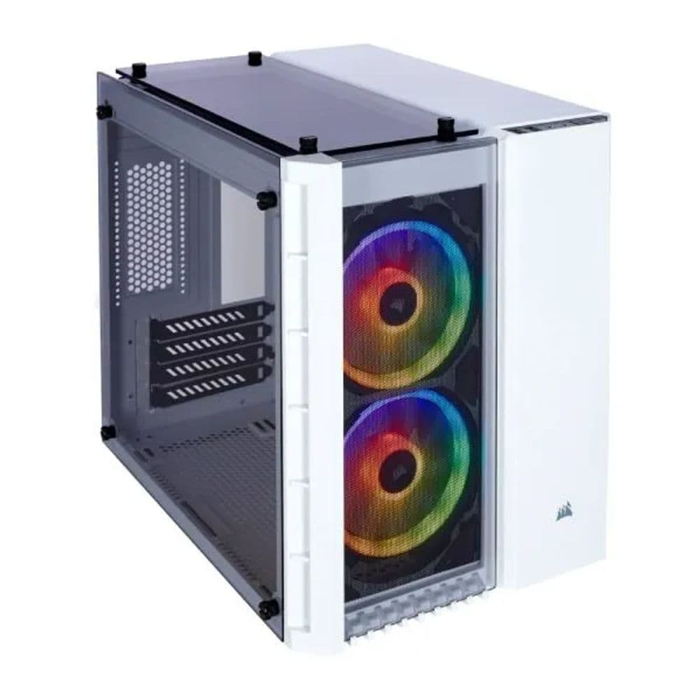 GABINETE CORSAIR CC-9011137-WW CRYSTAL 280X WHITE
