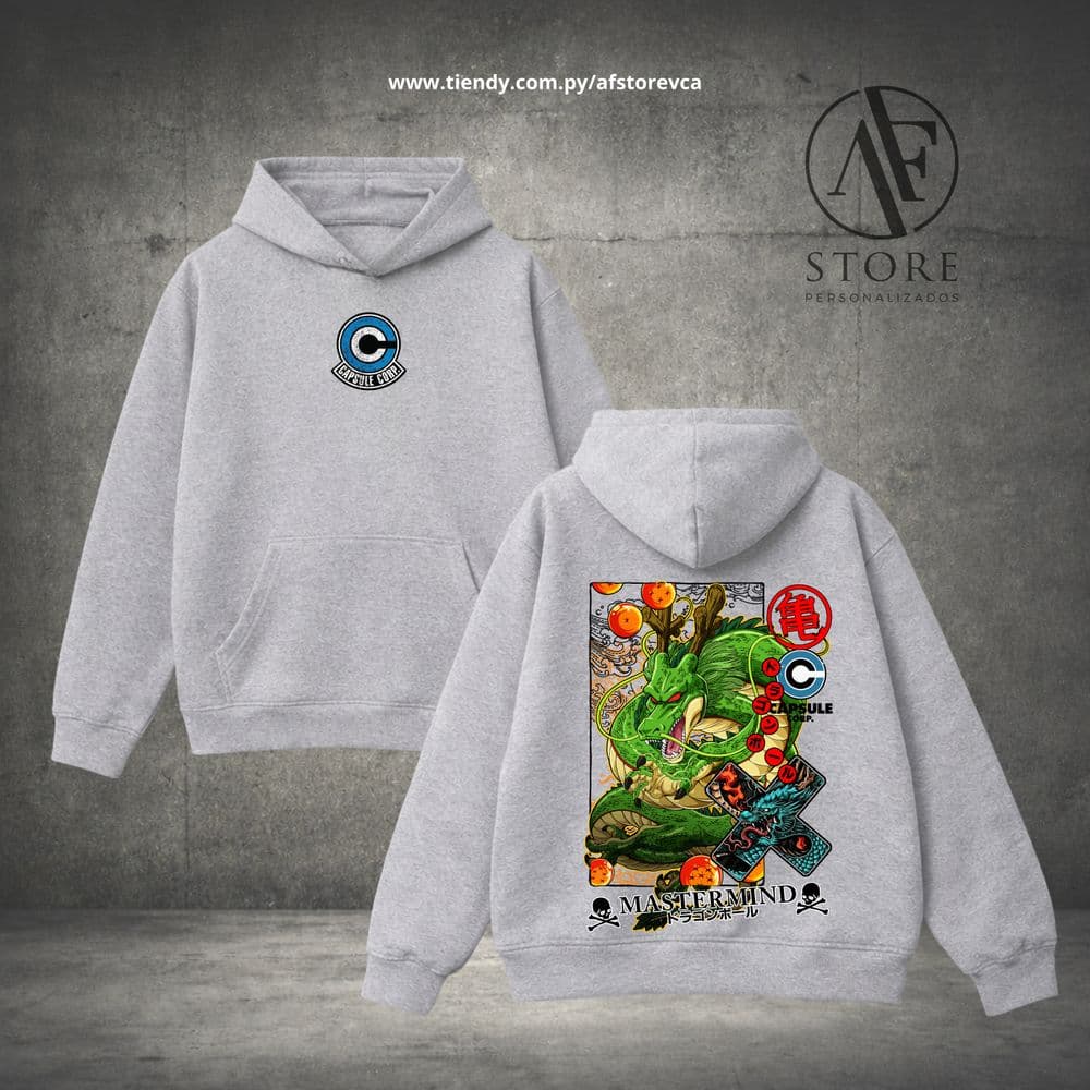 HOODIES AF DRAGON BALL- SHENLONG CAPSULE CORP (SAIYAN EDITION)